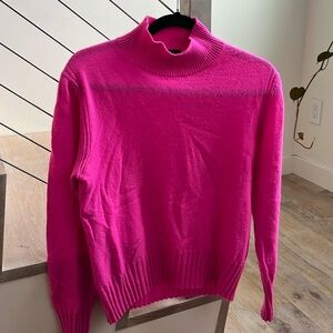 J.Crew pink 100% cashmere sweater